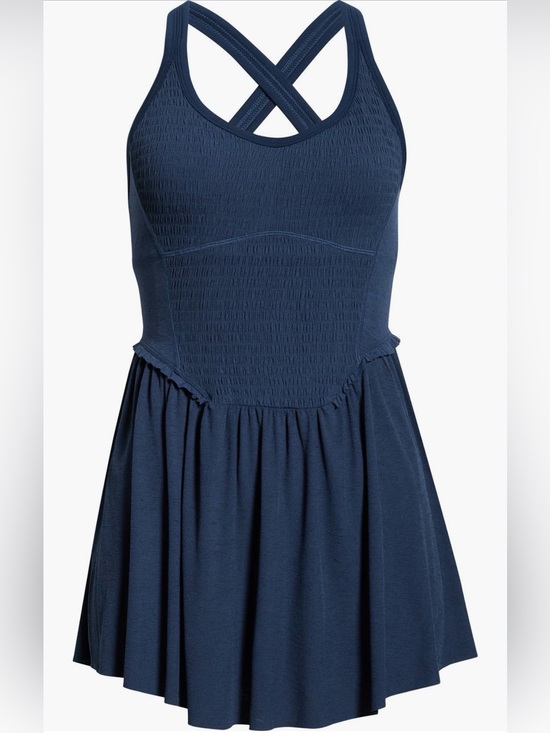 FP Movement by Free People Dresses & Skirts - FP Movement by Free People Navy Blue Crossback Skater Dress